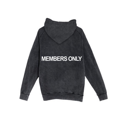 MEMBERS ONLY HOODED SWEATSHIRT